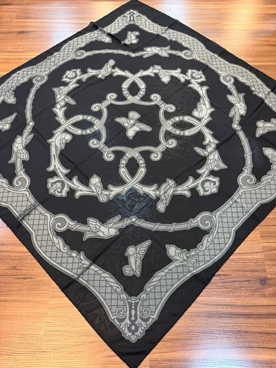 روسری مشکی کد B-0150