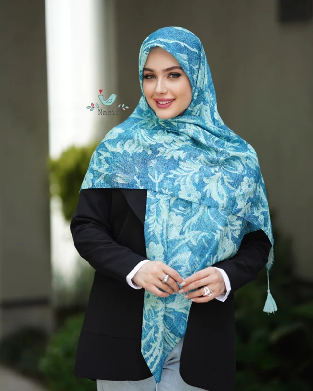 روسری نخی کد N-0726
