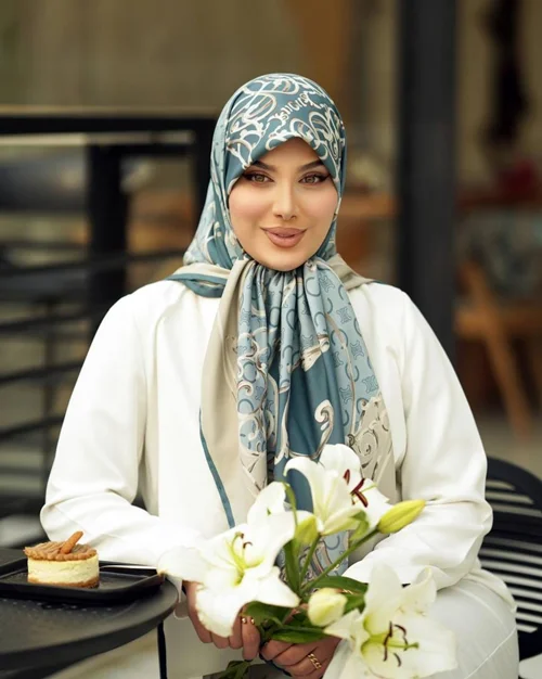 روسری مجلسی کد M-0968