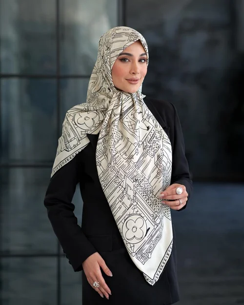 روسری مجلسی کد M-1061