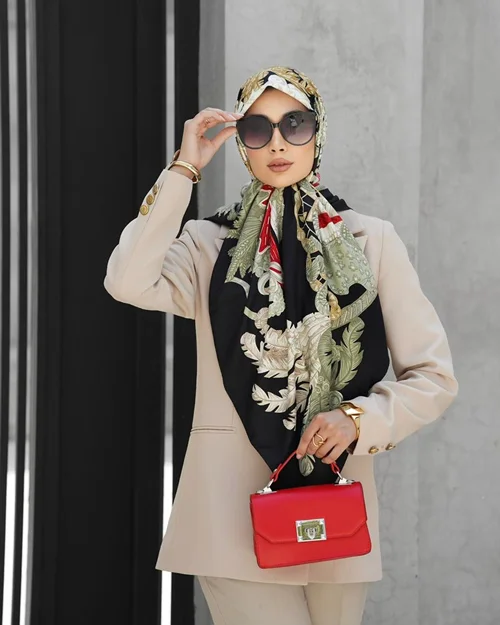 روسری مجلسی کد M-1041