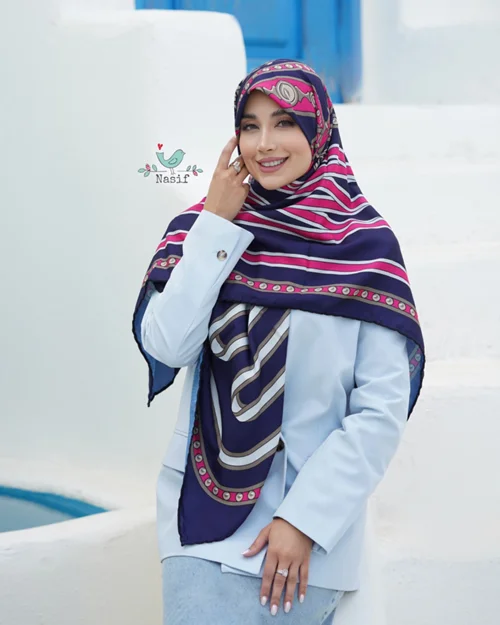 روسری نخی کد N-0558