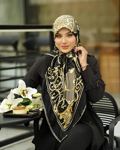 روسری مجلسی کد M-0969