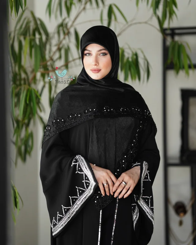 روسری مشکی کد B-0103