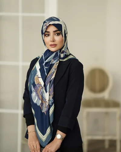 روسری مجلسی کد M-1022