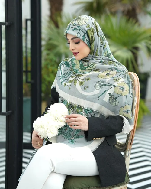 روسری نخی کد N-0892