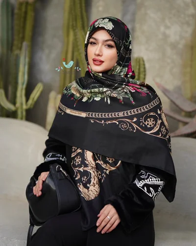 روسری نخی کد N-0886