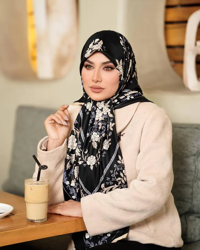 روسری مجلسی کد M-0645