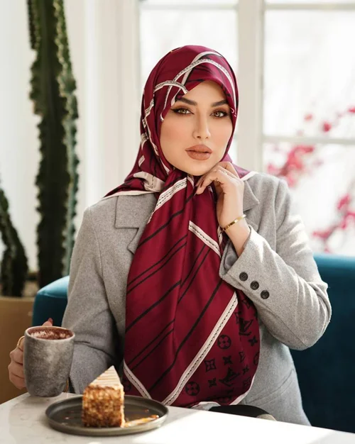 روسری مجلسی کد M-0972