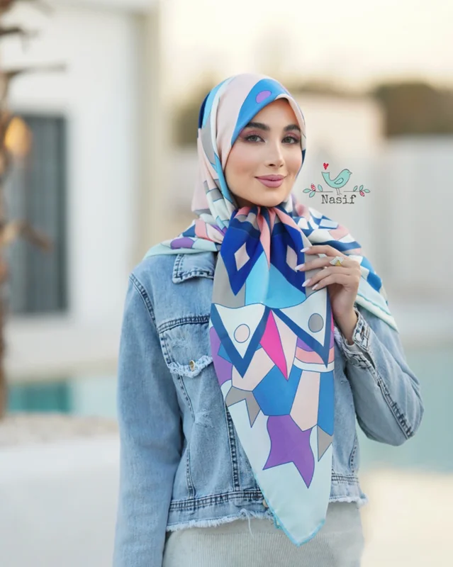 روسری نخی کد N-0418