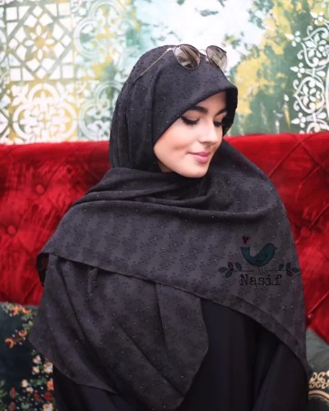روسری مشکی کد B-0016