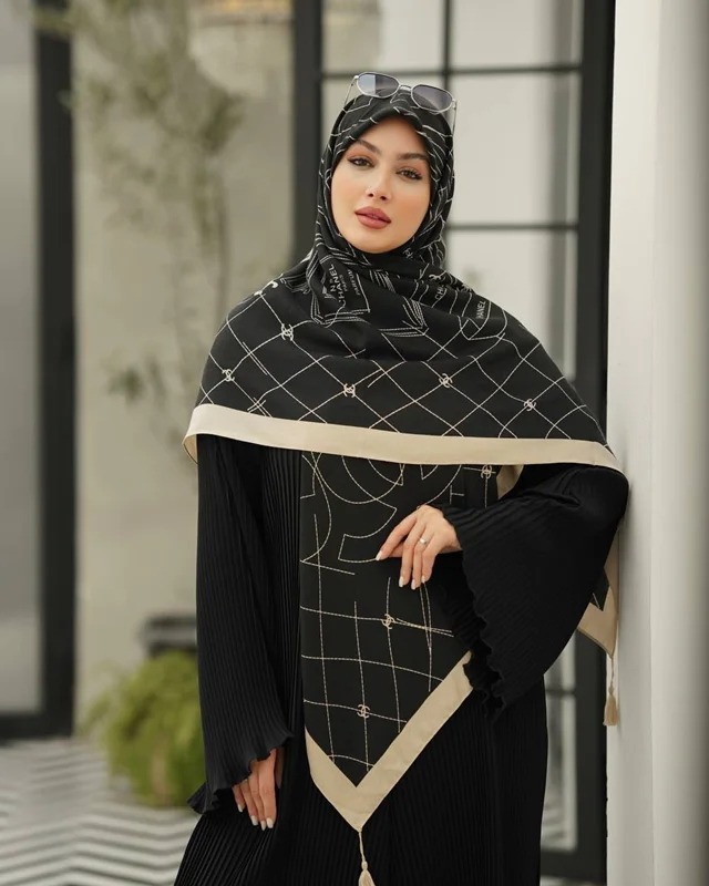 روسری نخی کد N-0925