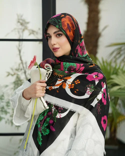 روسری نخی کد N-0893
