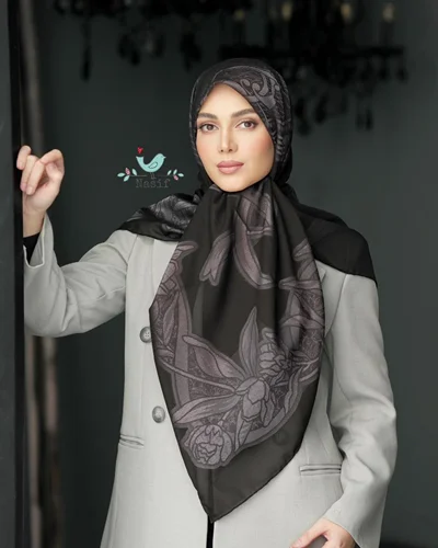 روسری مشکی کد B-0158