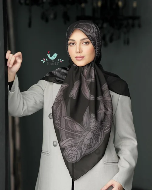 روسری مشکی کد B-0158