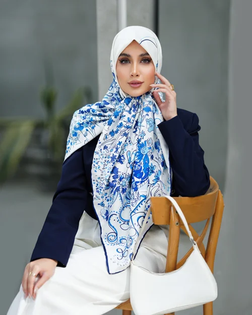 روسری نخی کد N-0867