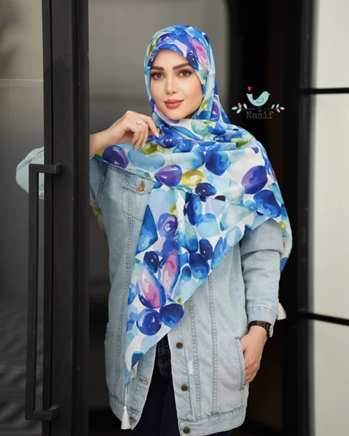روسری نخی کد N-0484