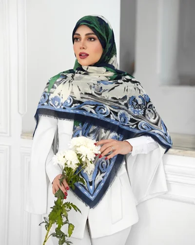 روسری نخی کد N-0910