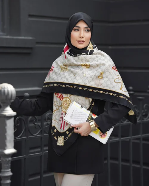 روسری مجلسی کد M-1050