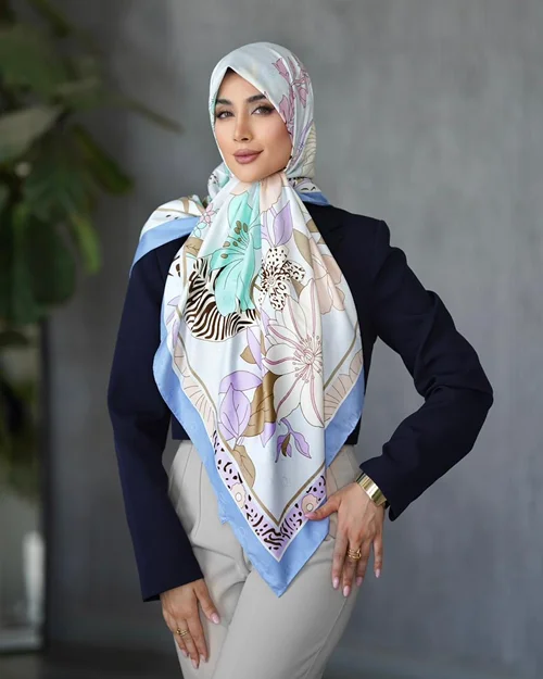 روسری مجلسی کد M-1035