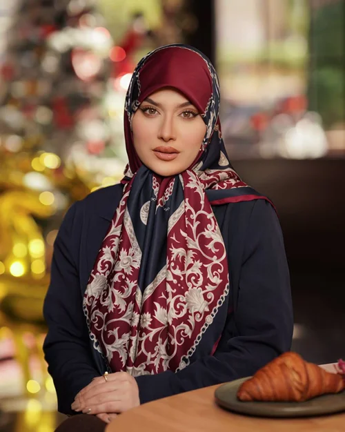 روسری مجلسی کد M-1005