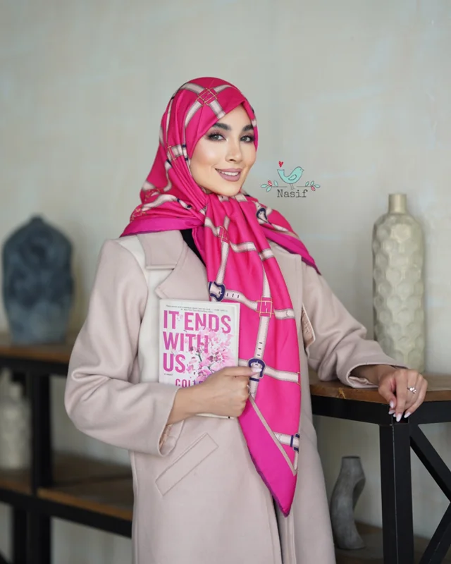 روسری نخی کد N-0431