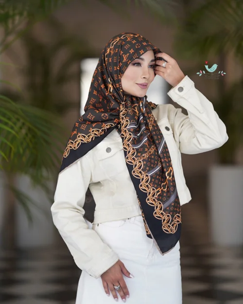 روسری نخی کد N-0540