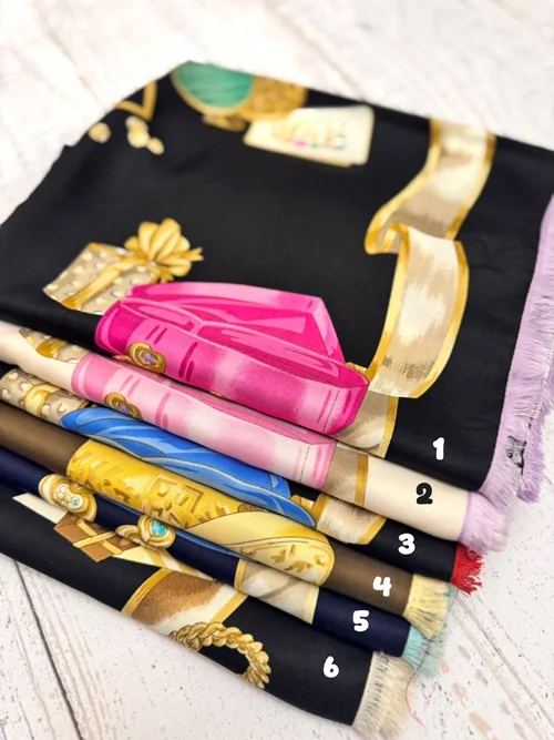 روسری مجلسی کد M-0890