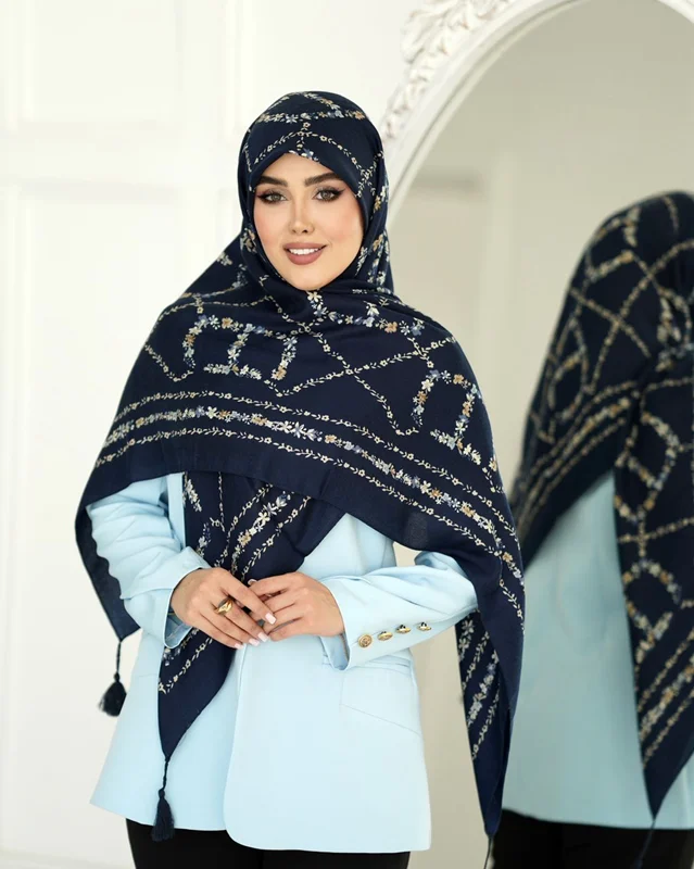 روسری نخی کد N-1011