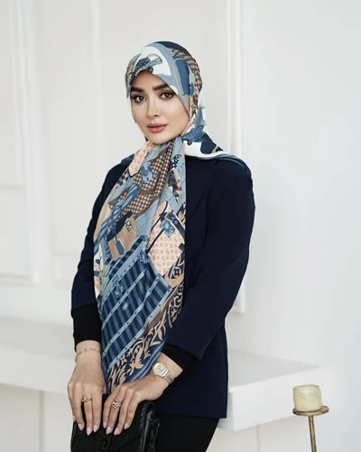 روسری مجلسی کد M-1024