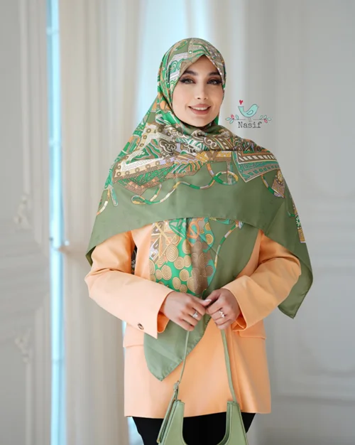 روسری مجلسی کد M-0286