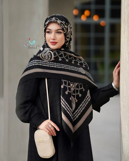 روسری نخی کد N-0885