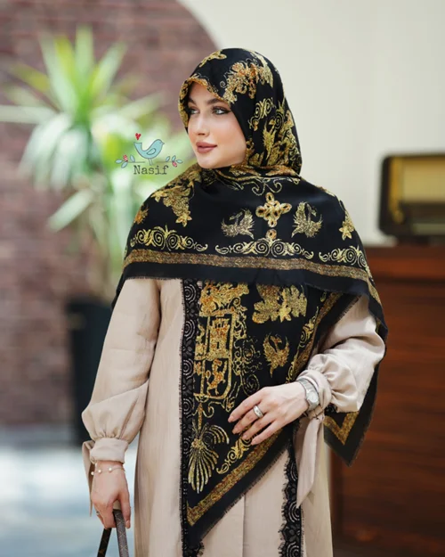 روسری نخی کد N-0884