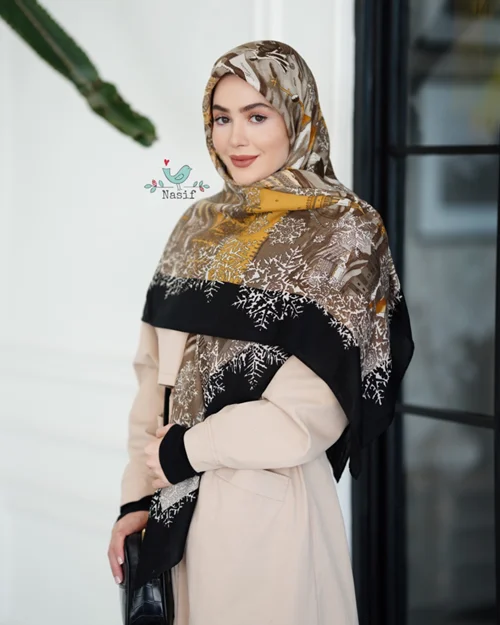 روسری نخی کد N-0596