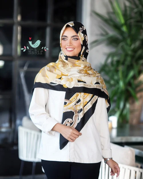 روسری نخی کد N-0384