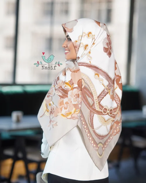 روسری نخی کد N-0382