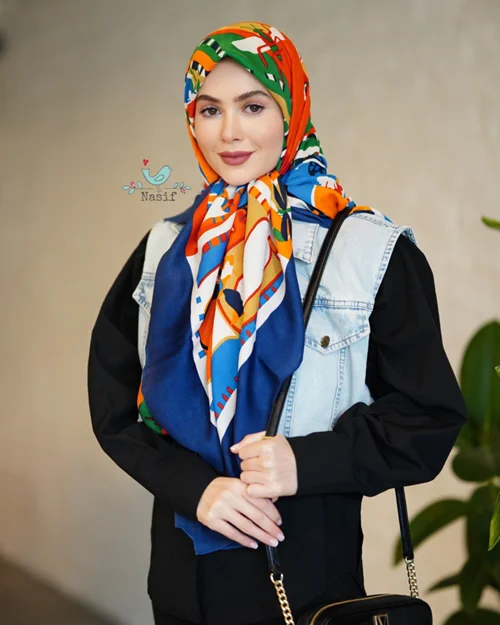 روسری نخی کد N-0623