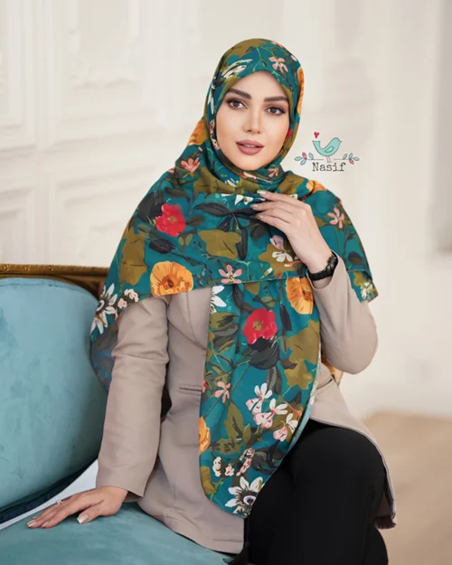 روسری نخی کد N-0483