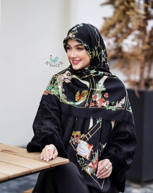 روسری نخی کد N-0853