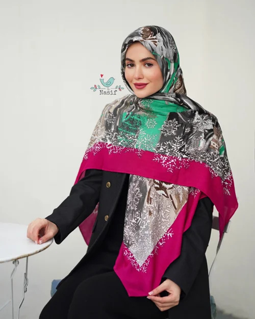 روسری نخی کد N-0592