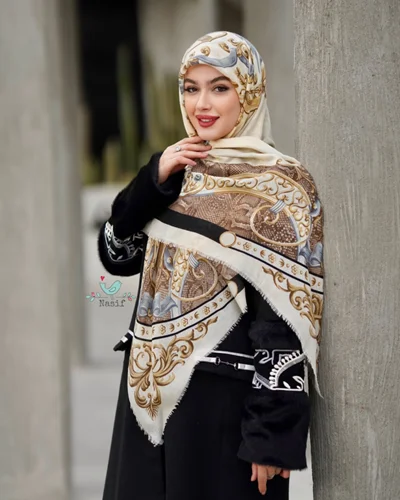 روسری نخی کد N-0880