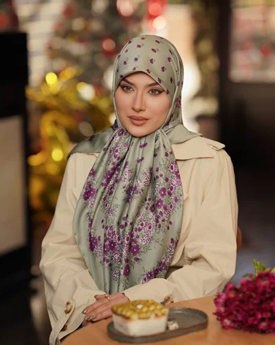 روسری مجلسی کد M-0982