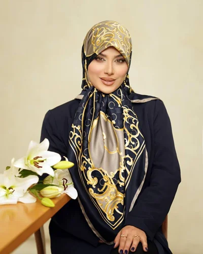 روسری مجلسی کد M-0966