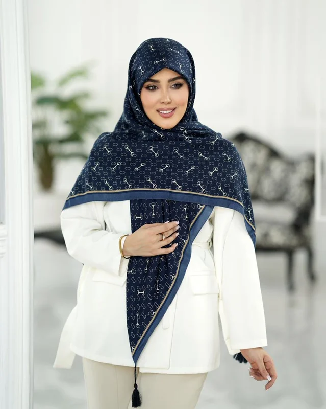 روسری نخی کد N-1015