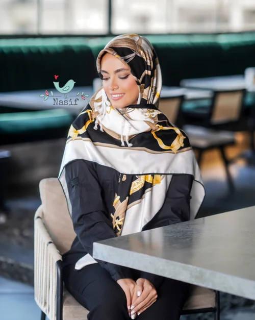 روسری نخی کد N-0373