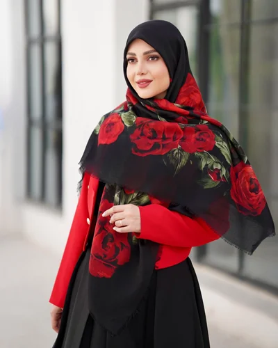 روسری نخی کد N-0939