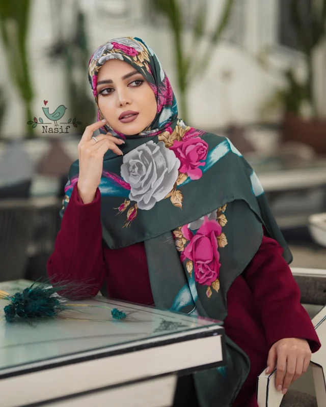 روسری مجلسی کد M-0096